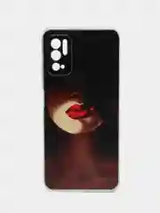 Фиолетовый чехол на Xiaomi Redmi Note 10T/10 5G/Poco M3 Pro / Сяоми Редми Нот 10T прозрачный