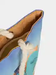 Голубой пляжная сумка шоппер