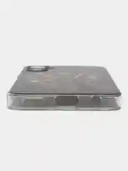 Оливковый чехол на Tecno Spark 9 Pro / Текно Спарк 9 Про прозрачный, с рисунком, защита камеры