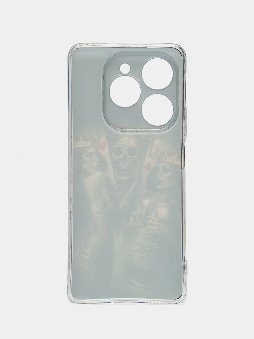 Оливковый чехол на Tecno Spark 20 Pro/20S Pro / Текно Спарк 20 Про/20S Про прозрачный, с рисунком