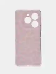 Пудровый чехол на Tecno Spark 20 Pro/20S Pro / Текно Спарк 20 Про/20S Про прозрачный, с рисунком