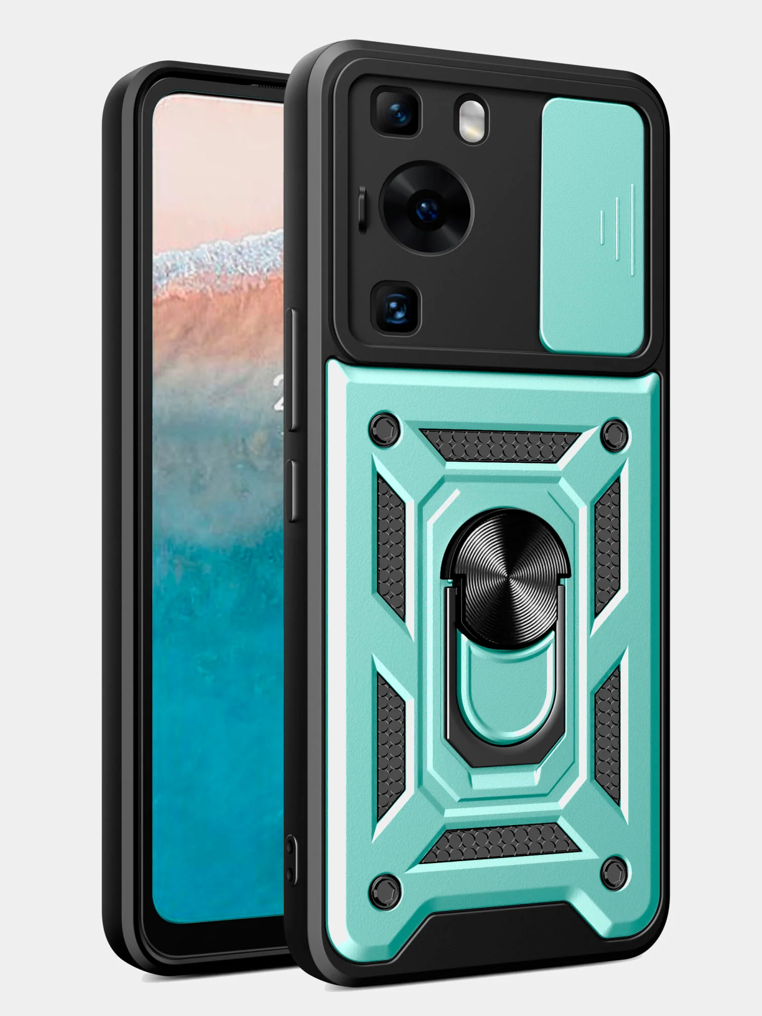 Чехол противоударный armors для Huawei P60 и P60 Pro/Хуавей П60 и П60 Про с защитой камеры