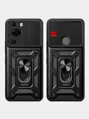 Чехол противоударный armors для Huawei P60 и P60 Pro/Хуавей П60 и П60 Про с защитой камеры