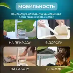 Помпа для воды электрическая настольная на бутыль 19, 10,5 литров/Автоматический диспенсер
