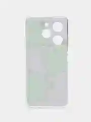 Лавандовый чехол на Tecno Spark Go 2024/20C / Текно Спарк Го 2024/20C прозрачный, с рисунком