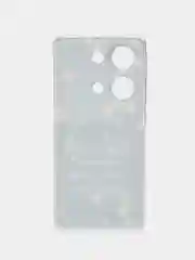 Серый чехол на Xiaomi Redmi Note 13 Pro 4G/Poco M6 Pro 4G прозрачный, с рисунком, защита камеры