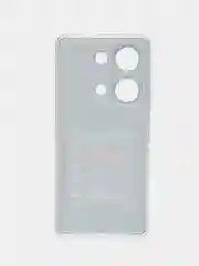 Хром чехол на Xiaomi Redmi Note 13 Pro 4G/Poco M6 Pro 4G прозрачный, с рисунком, защита камеры