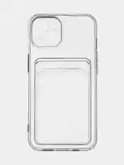 Молочный чехол для Apple iPhone 14, 13, Pro/ Pro Max/ Plus/ Mini силиконовый BROSCORP, защита камер