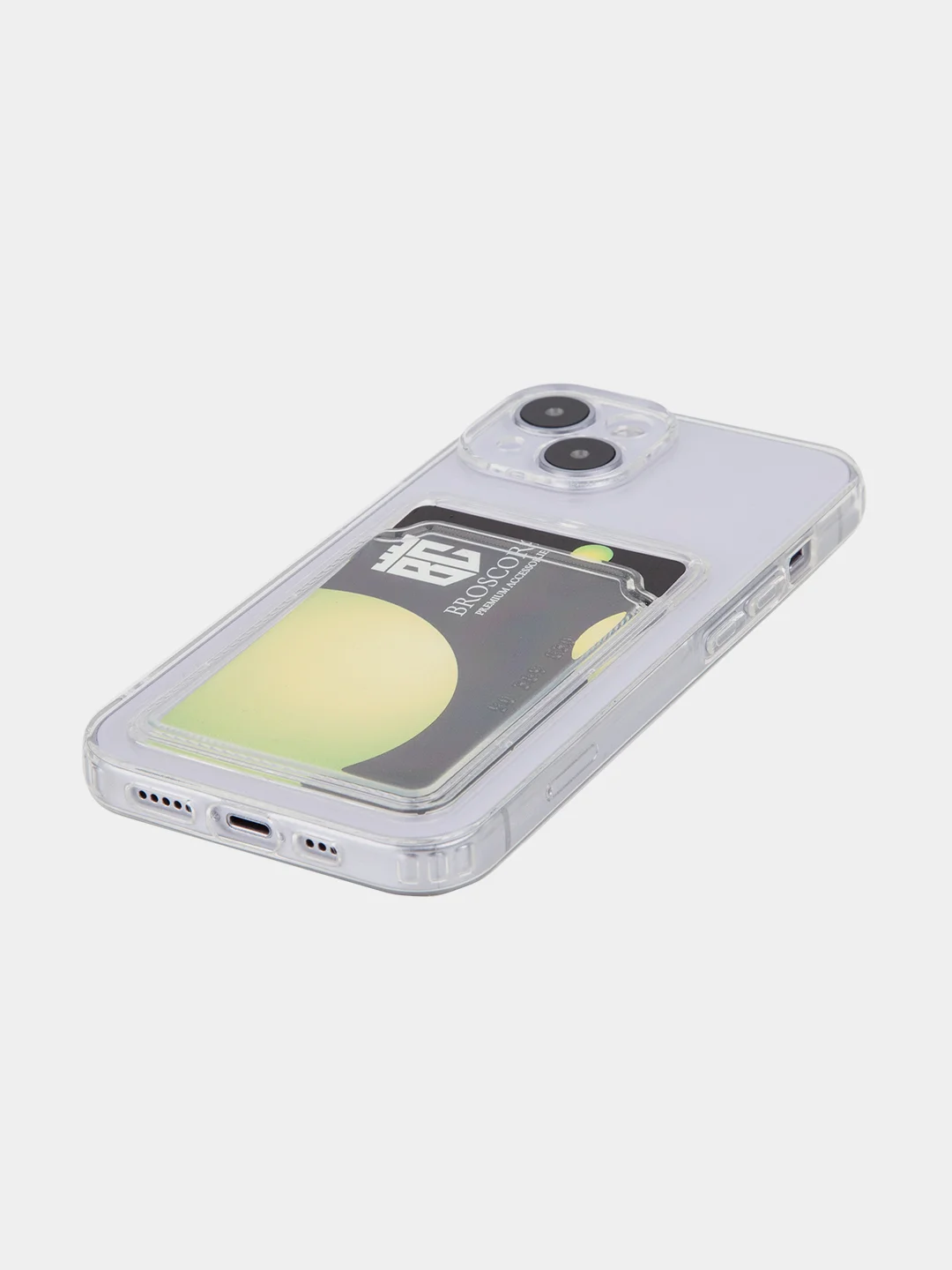 Молочный чехол для Apple iPhone 14, 13, Pro/ Pro Max/ Plus/ Mini силиконовый BROSCORP, защита камер