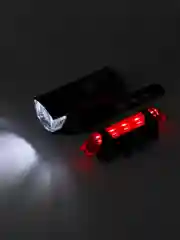 Фонарь велосипедный LED USB комплект