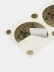 Бежевый стикини для солярия, с родинками, d=47 мм, d=46 мм, d=45 мм, набор