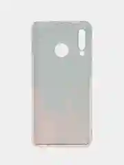 Оранжевый чехол на Huawei P30 Lite/Honor 20S/20 Lite 2020 / Хуавей P30 Lite прозрачный, с рисунком