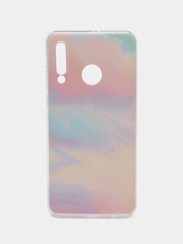 Чехол на Huawei P30 Lite/Honor 20S/20 Lite 2020 / Хуавей P30 Lite прозрачный, с рисунком