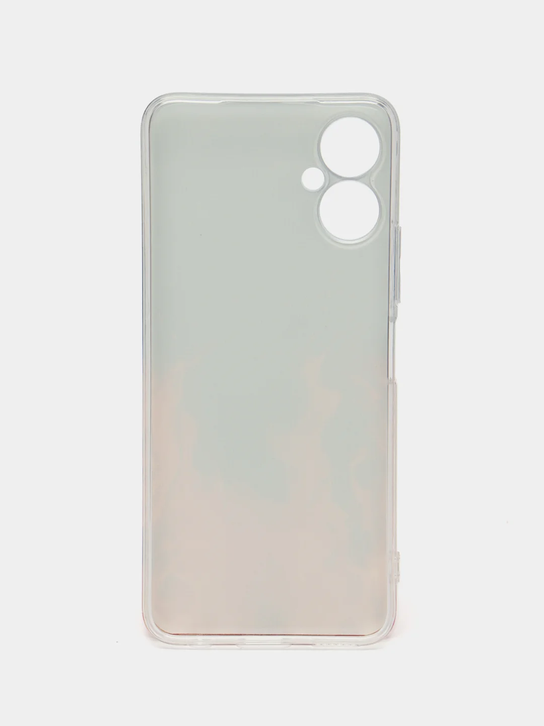 Оливковый чехол на Tecno Spark 9 Pro / Текно Спарк 9 Про прозрачный, с рисунком, защита камеры