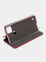 Красный чехол книжка Realme C21 / Реалми С21