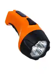 Фонарь ручной аккумуляторный 4 ярк. LED, вилка 220В, 13x5,3 см