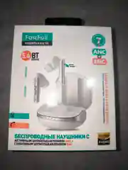 Белый беспроводные наушники FAIZ96 (ANC+ENC/5.4BT)