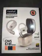 Белый беспроводные наушники FAIZ 100 (OWS/5.1BT)