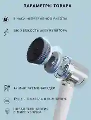 Электрическая щетка для уборки дома/ беспроводная/для кухни/ванной/авто/универсальная
