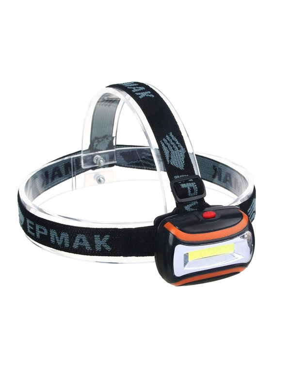 Фонарь налобный, COB LED, 65 Лм, 3xAAA, 0,65 Вт, 6,5х4,7х3 см