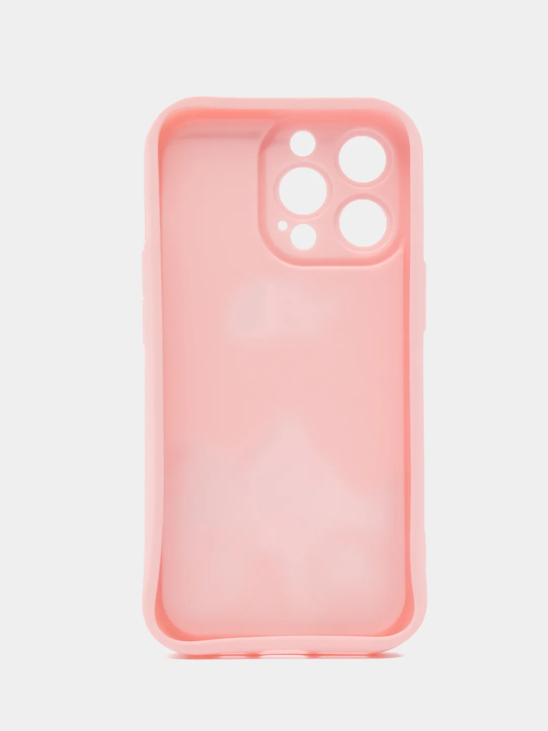 Розовый чехол для айфон (iPhone) 11 12 13 14 15 Pro Max, силиконовый