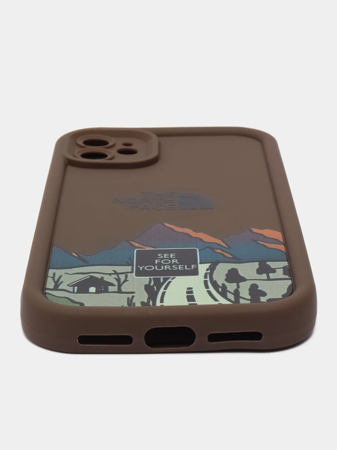 Шоколадный чехол для айфон (iPhone) 11 12 13 14 15 Pro Max, силиконовый