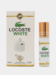 Масляные духи по мотивам Locoste White (Лакосте Вайт), роликовый флакон, 6 мл, без спирта