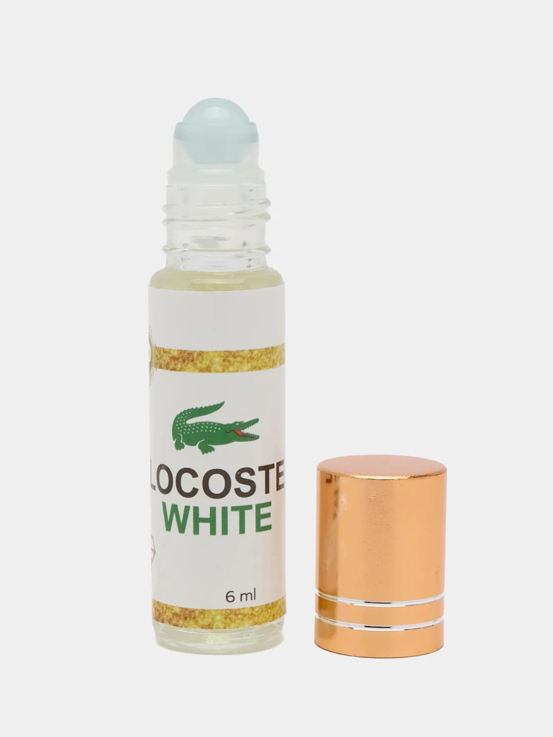 Масляные духи по мотивам Locoste White (Лакосте Вайт), роликовый флакон, 6 мл, без спирта