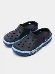Синий меланж сабо мужские