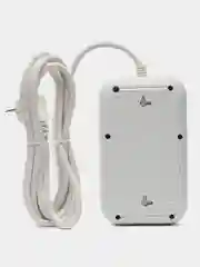 Белый сетевой фильтр, удлинитель, пилот 3 EU, 4 USB, 2 type-C