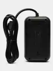 Черный сетевой фильтр, удлинитель, пилот 3 EU, 4 USB, 2 type-C