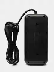 Черный сетевой фильтр, удлинитель, пилот 6 EU, 4 USB, 2 type-C