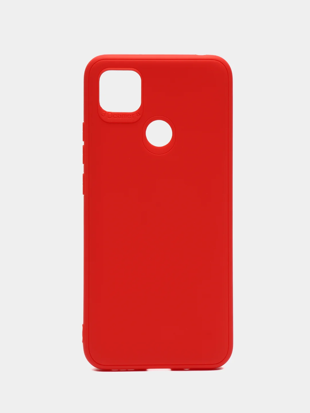 Алый чехол Xiaomi Redmi 9C / Сяоми Редми 9С силиконовый, цветной, матовый