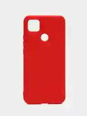 Алый чехол Xiaomi Redmi 9C / Сяоми Редми 9С силиконовый, цветной, матовый