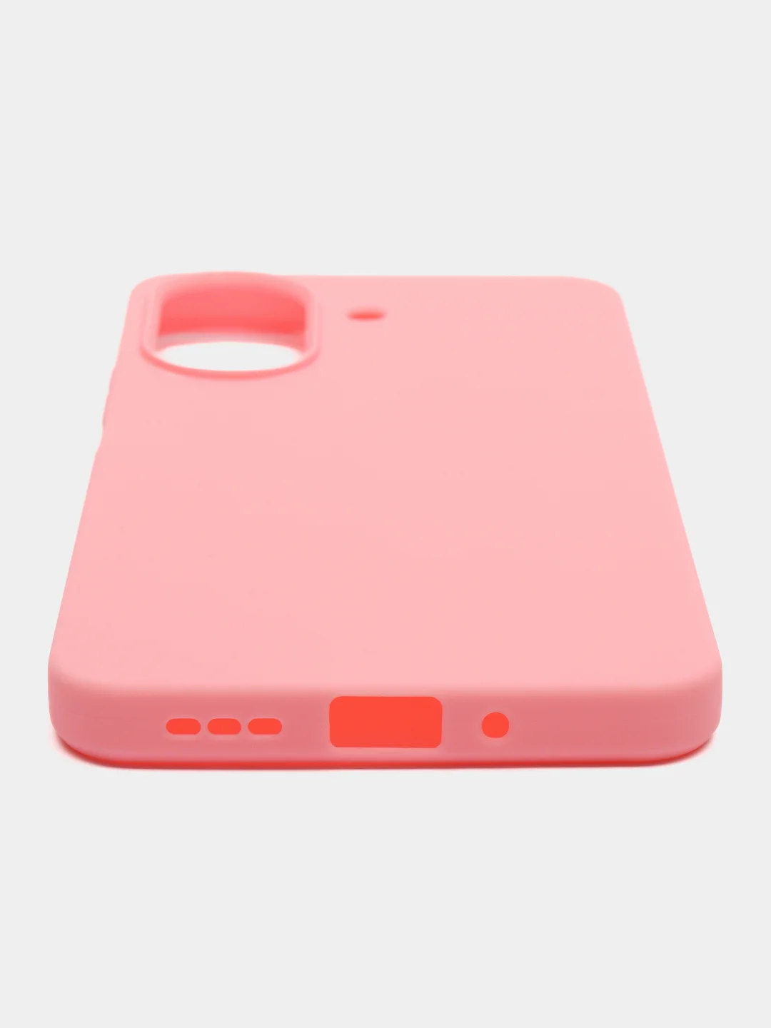 Розовый чехол для Xiaomi Redmi 13C / Poco C65, Сяоми Редми 13С / Поко С65, силиконовый, матовый