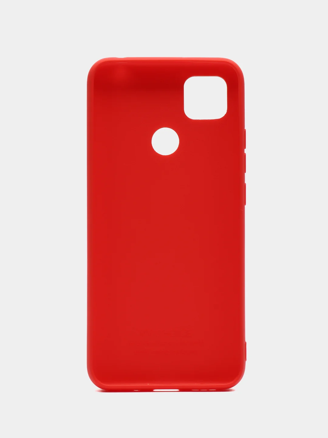 Алый чехол Xiaomi Redmi 9C / Сяоми Редми 9С силиконовый, цветной, матовый