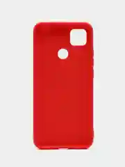 Алый чехол Xiaomi Redmi 9C / Сяоми Редми 9С силиконовый, цветной, матовый