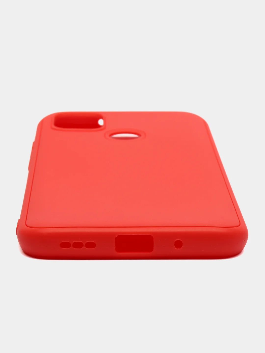Алый чехол Xiaomi Redmi 9C / Сяоми Редми 9С силиконовый, цветной, матовый