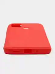 Алый чехол Xiaomi Redmi 9C / Сяоми Редми 9С силиконовый, цветной, матовый