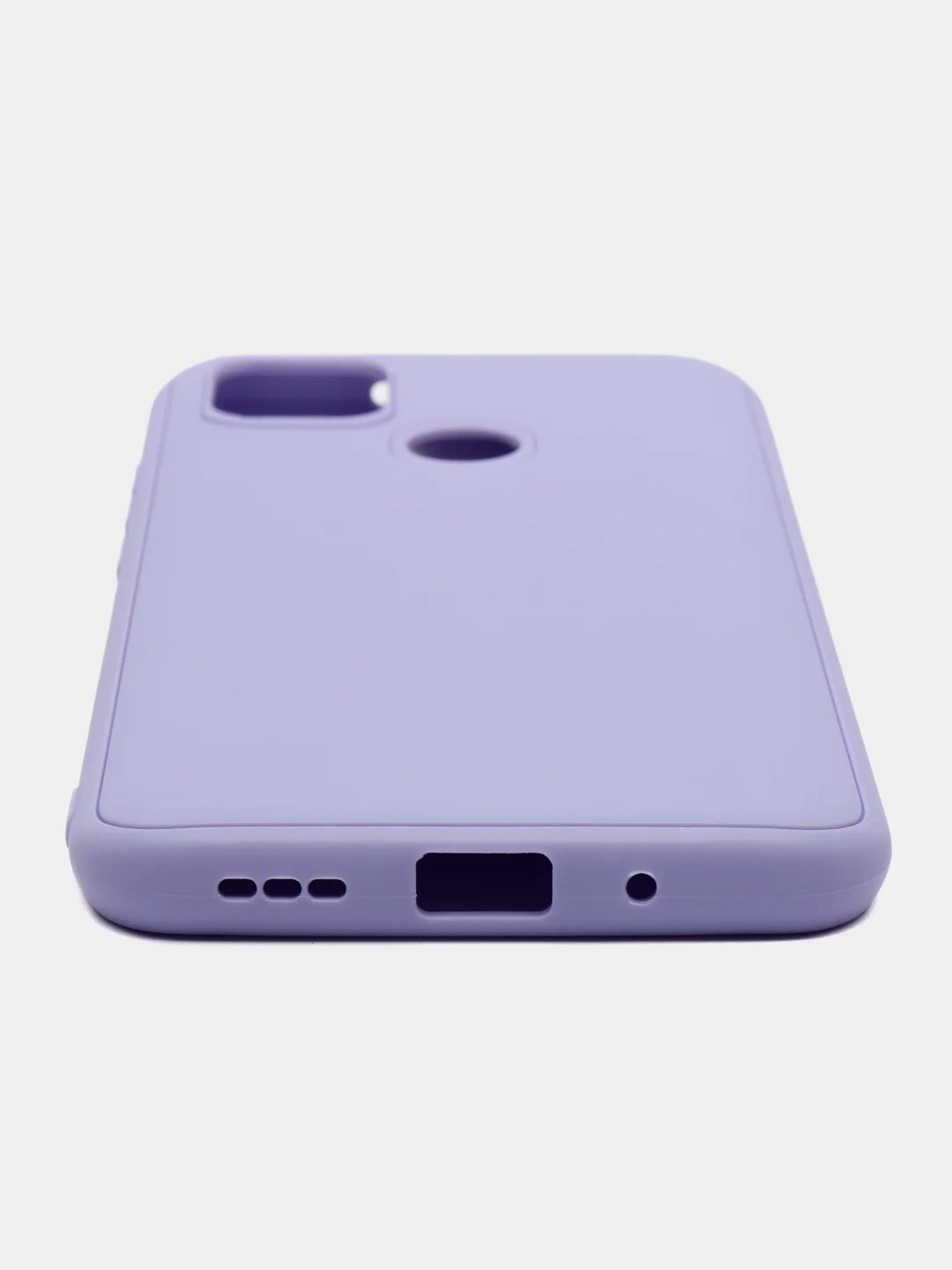 Сиреневый чехол Xiaomi Redmi 9C / Сяоми Редми 9С силиконовый, цветной, матовый