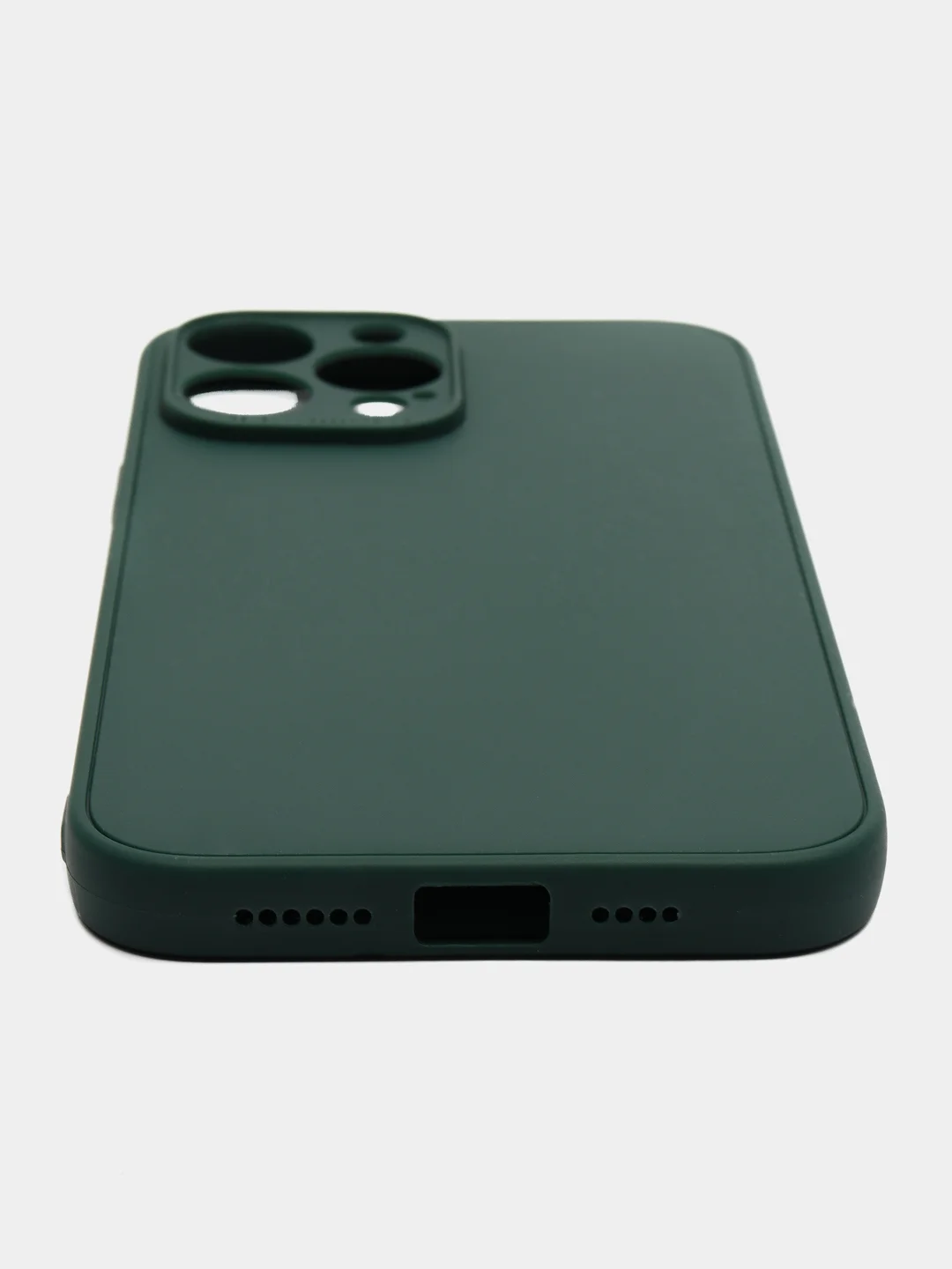 Морской чехол для iPhone 13 Pro Max (Айфон 13 Про Макс), силиконовый, цветной, матовый