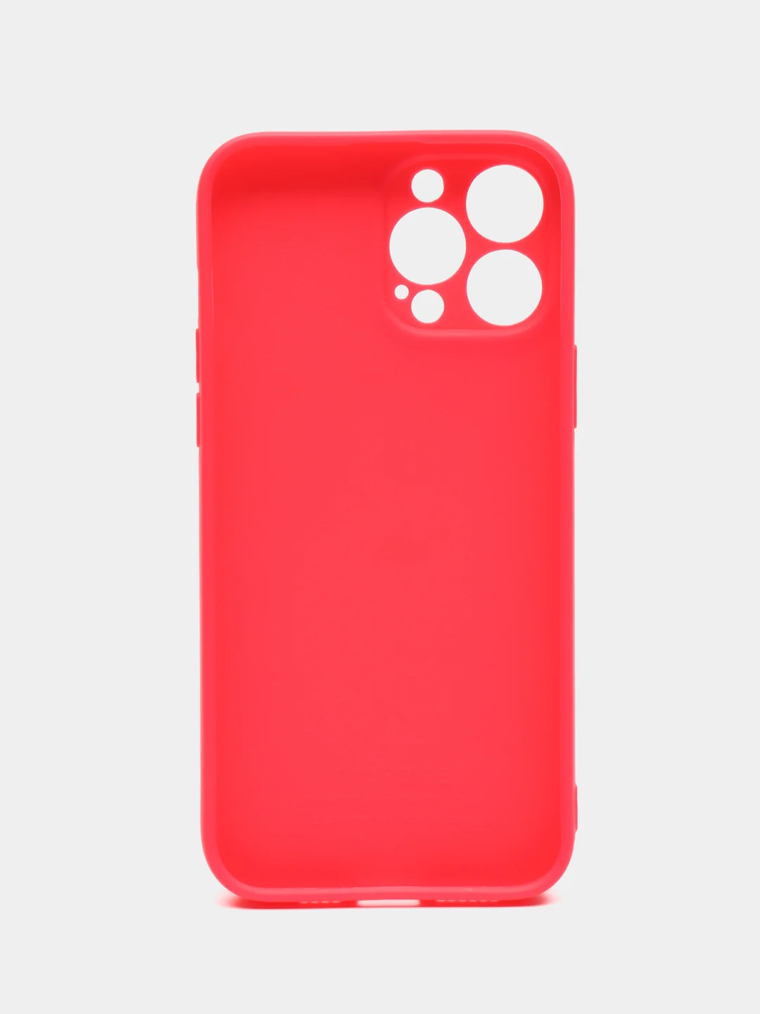 Фуксия чехол для iPhone 13 Pro Max (Айфон 13 Про Макс), силиконовый, цветной, матовый