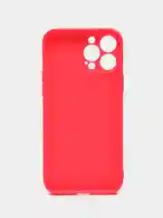 Фуксия чехол для iPhone 13 Pro Max (Айфон 13 Про Макс), силиконовый, цветной, матовый