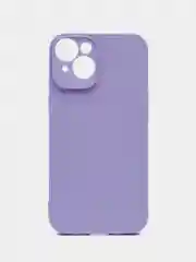 Лавандовый чехол для iPhone 14 / Айфон 14, силиконовый, цветной, матовый