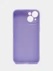 Лавандовый чехол для iPhone 14 / Айфон 14, силиконовый, цветной, матовый
