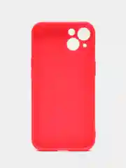 Фуксия чехол для iPhone 13 / Айфон 13, силиконовый, цветной, матовый