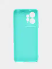 Бирюзовый чехол для Redmi Note 12 4G / Редми Нот 12 4Г, силиконовый, матовый