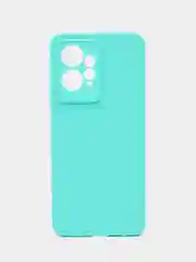 Бирюзовый чехол для Redmi Note 12 4G / Редми Нот 12 4Г, силиконовый, матовый