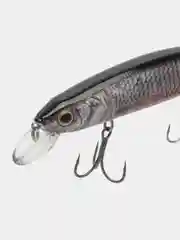 Серый металлик рыболовная приманка воблер GOBAIT Minnow 14 см 24 г JerkBait суспендер