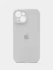 Белый чехол iPhone, Айфон 11, 13, 14, 15, Pro Max, про макс силиконовый, Silicone Case